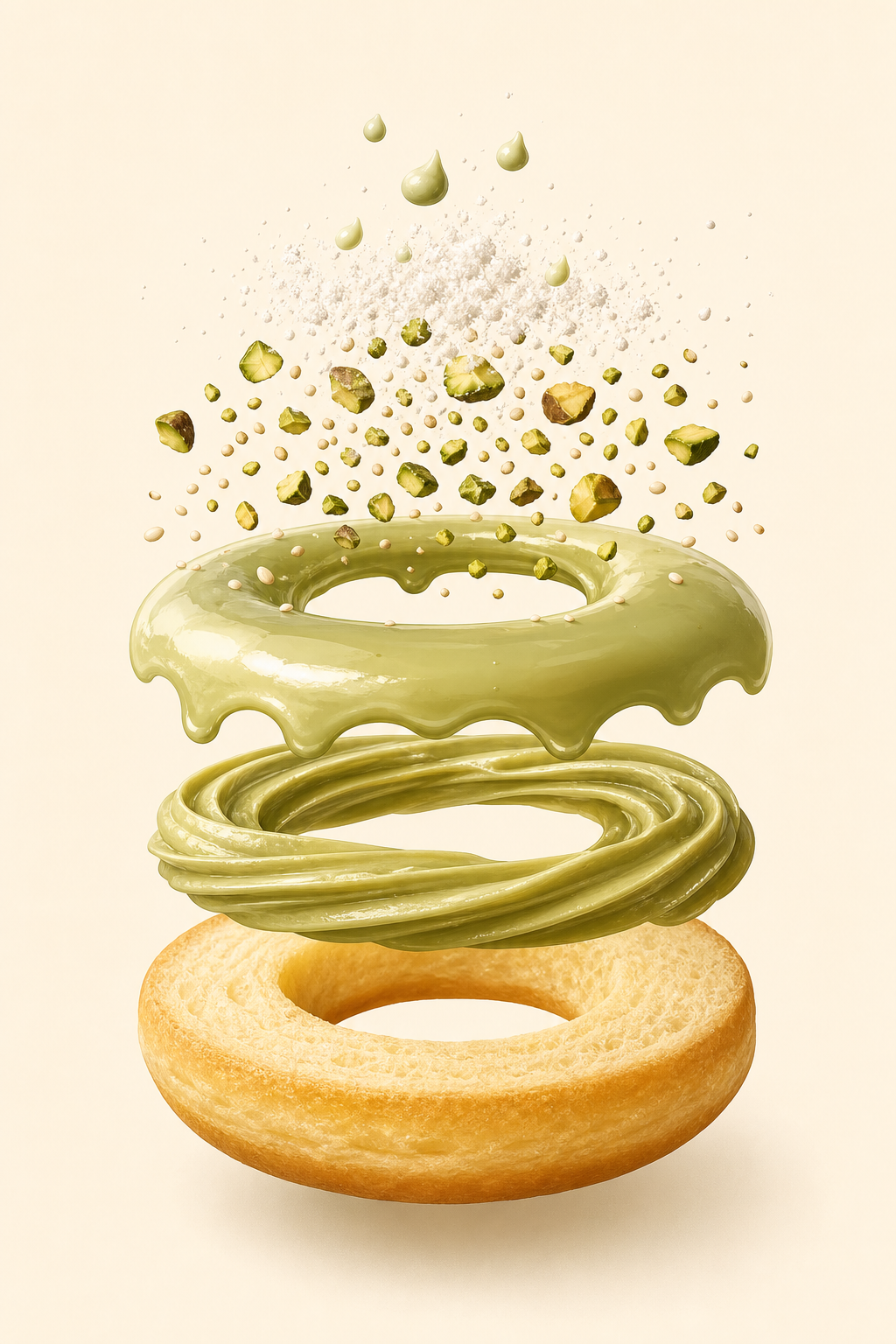RINGHAUS donut texture illustration